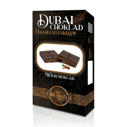 Dubai chokolade - Hasselnøddecreme fyld